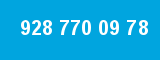 928 770 09 78